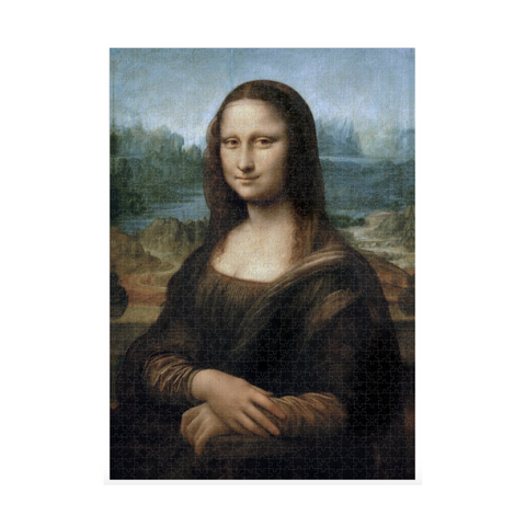 1000 stykkja púsl - Mona Lisa - Hrafnagull